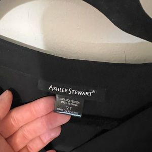 Ashley Stewart tall black top size 12 tall
